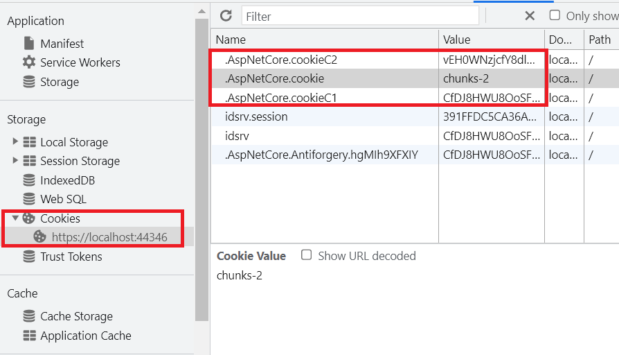 ASP.NET Core MVC OpenID Connect Cookie