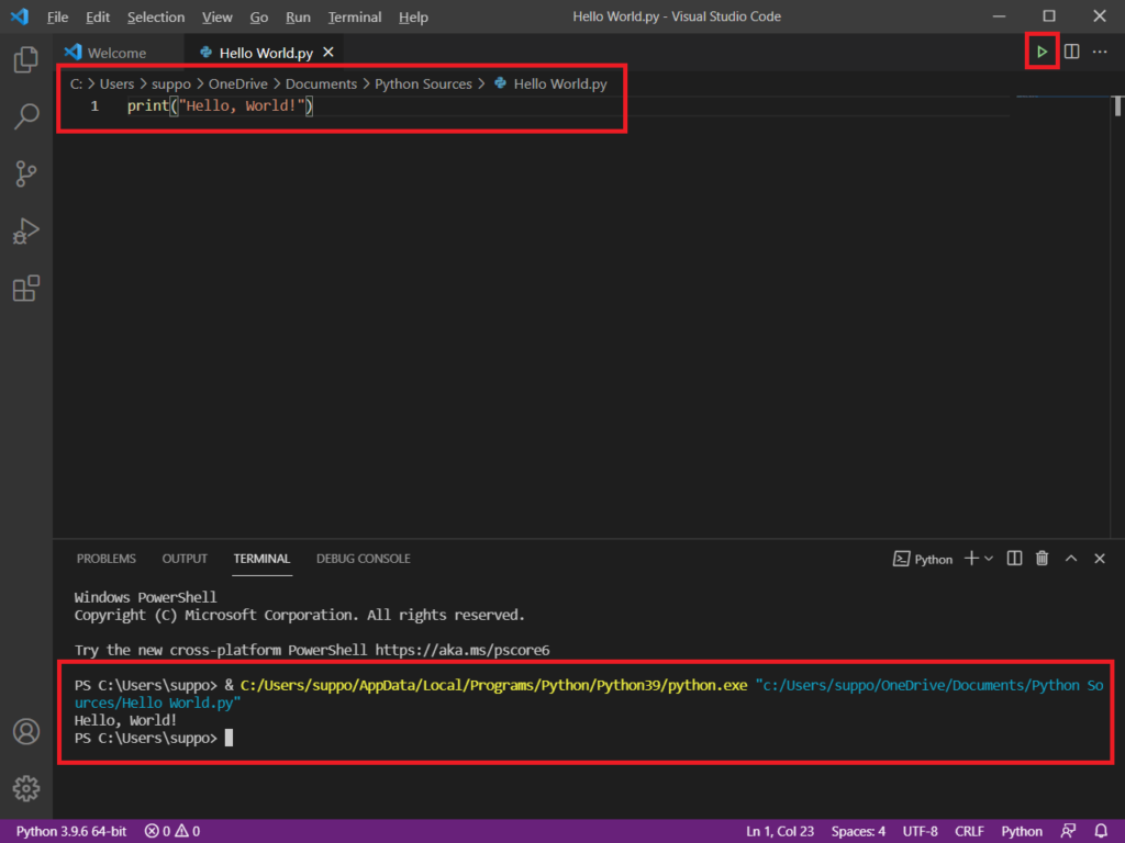 How To Execute Python In Visual Studio Code Milluli